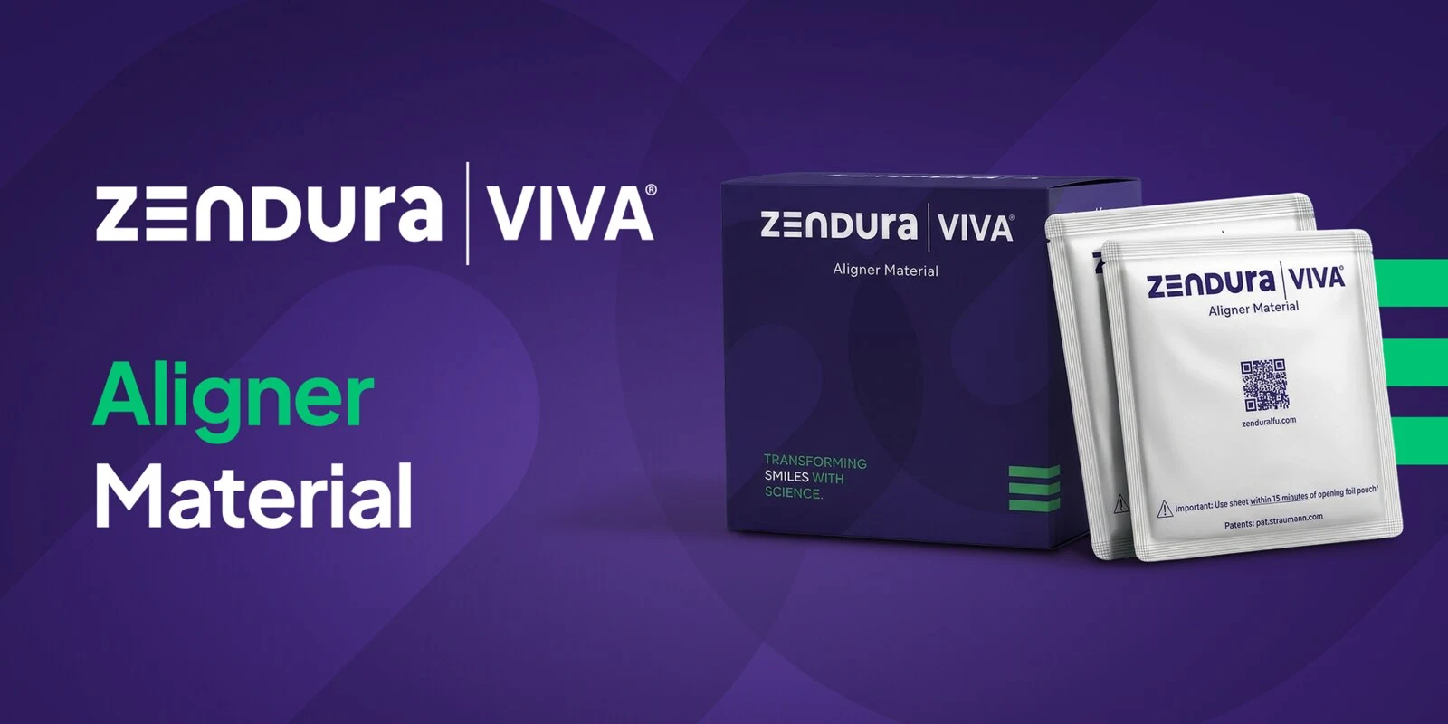 Zendura VIVA — Materiale per Allineatori Trasparenti
